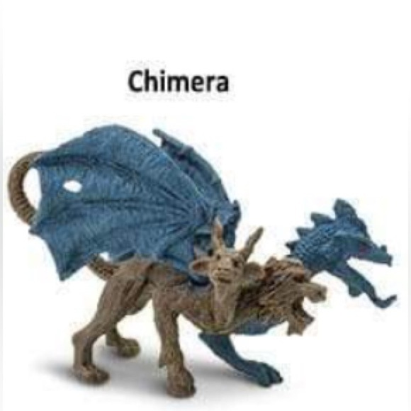 2 Mythical Realms Toob Toys - Phoenix and Chimera - Picture 3 of 7